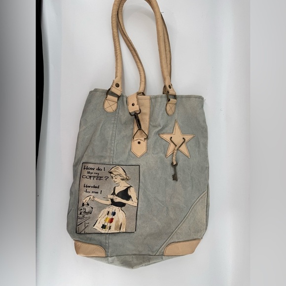 Vintage Addiction Handbags - Vintage Addiction Bag Tot Canvas